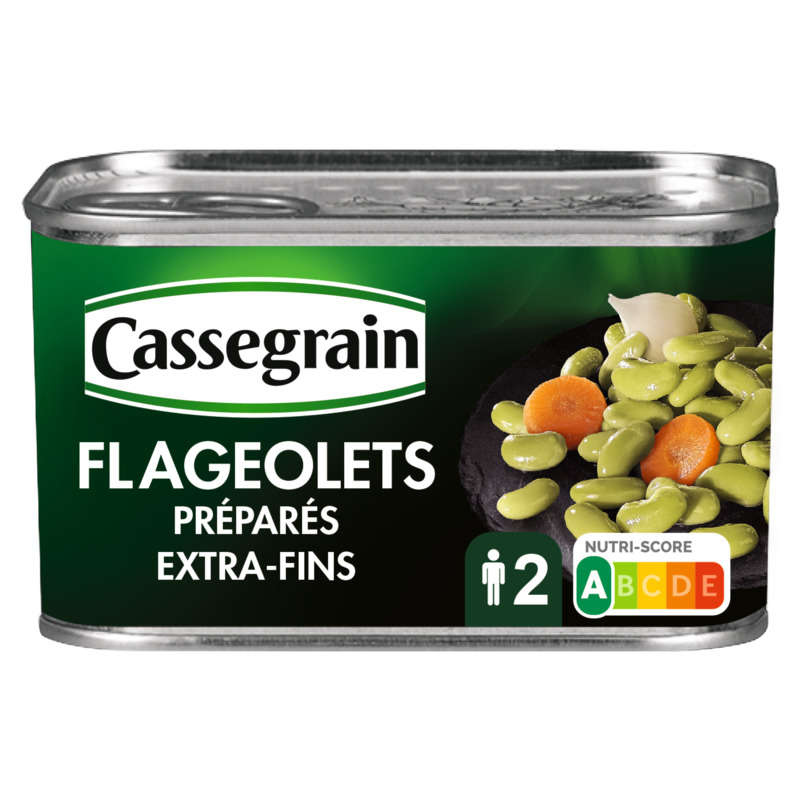 Extra-Fine Prepared Cassegrain Flageolets 265g