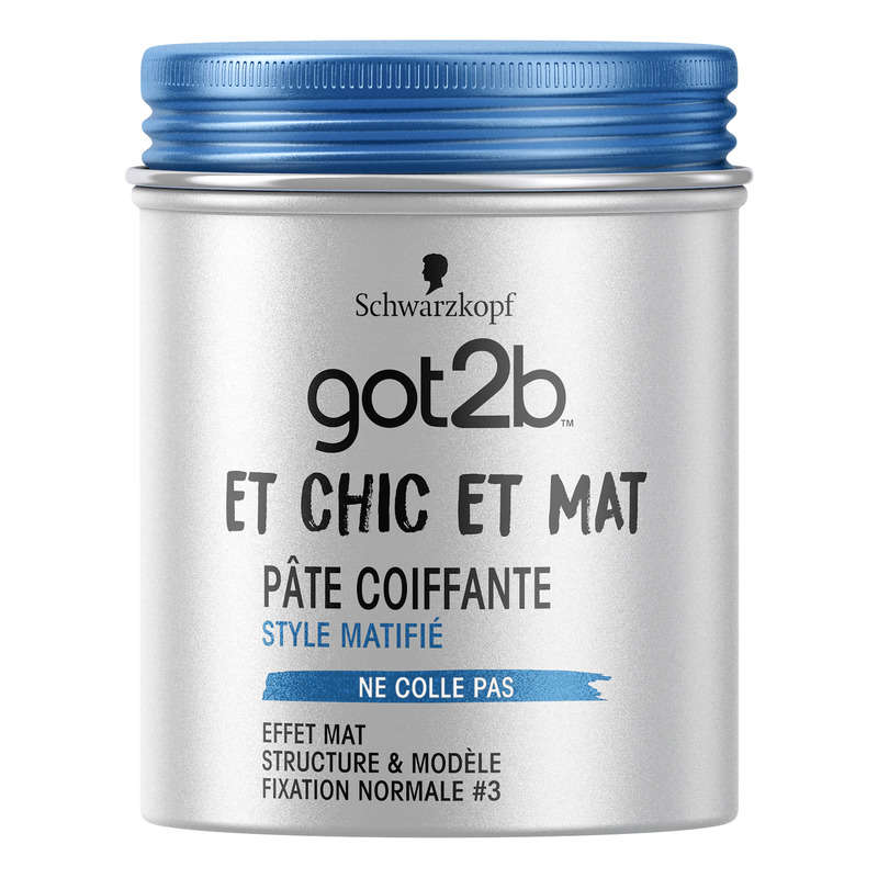 Got2B Pâte Coiffante Cheveux Et Chic Et Mat 100 Ml Got2B Pâte Coiffante Cheveux Et Chic Et Mat 100 Ml