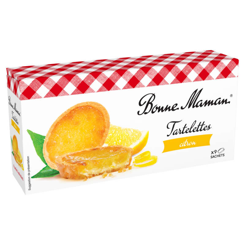 Bonne Maman Tartelettes citron 125 g Bonne Maman Tartelettes citron 125 g
