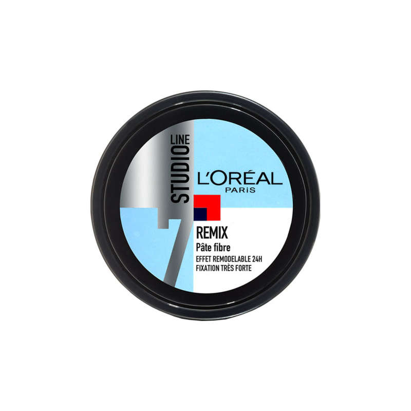 Studio Line Crème Coiffante Remix Pâte Fibre Effet Remodelable 24h 150ml Studio Line Crème Coiffante Remix Pâte Fibre Effet Remodelable 24h 150ml