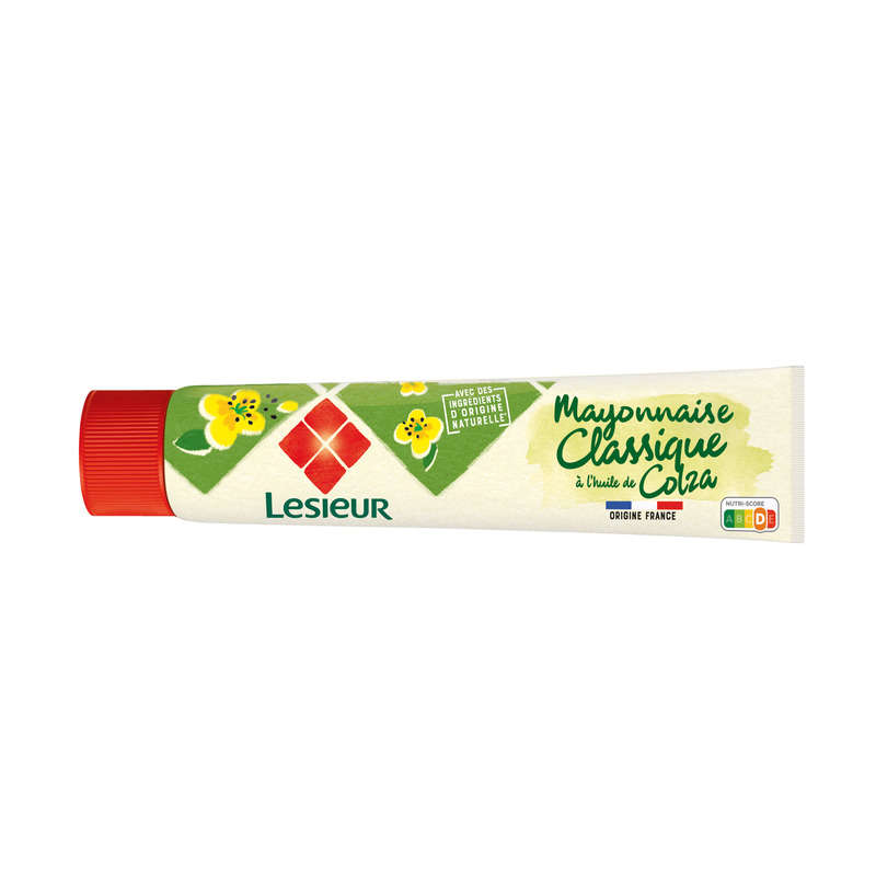 Lesieur classique Mayonnaise aux oeufs frais tube 175g Lesieur classique Mayonnaise aux oeufs frais tube 175g