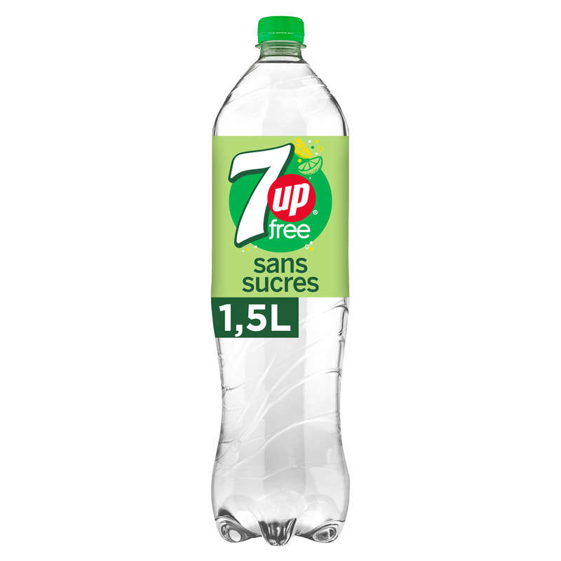 7UP Free Boisson Gazeuse au Citron la Bouteille de 1,5L 7UP Free Boisson Gazeuse au Citron la Bouteille de 1,5L