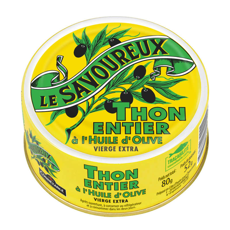 Albacore Tuna In Olive Oil The Savory 80G