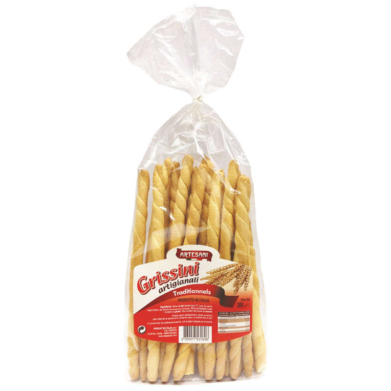 Florelli grissini traditionnel 300g Florelli grissini traditionnel 300g