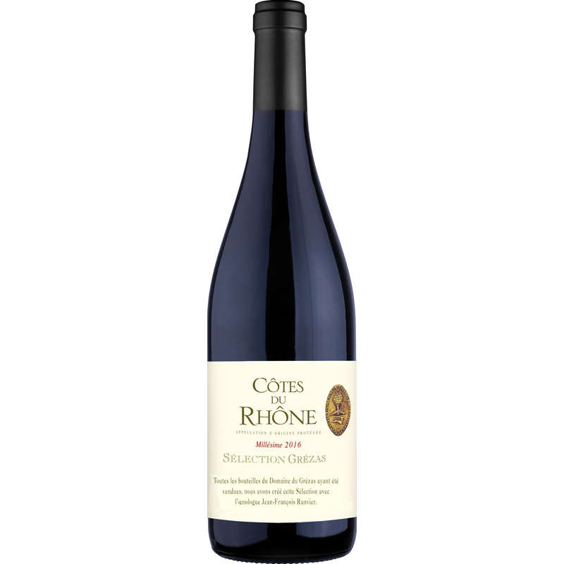 Grezas Côtes Du Rhône Aop, Rouge 75cl Grezas Côtes Du Rhône Aop, Rouge 75cl