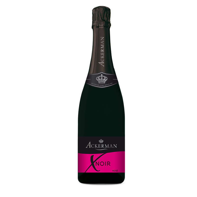 Ackerman X Noir Vin Mousseux Brut Rosé 75cl Ackerman X Noir Vin Mousseux Brut Rosé 75cl