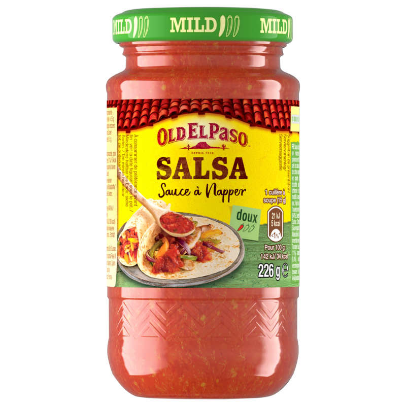 Old El Paso Mild Salsa Sauce 226g