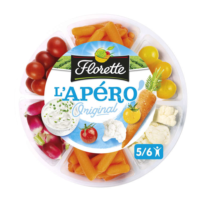 Florette croquez frais plateau apéro 600g
