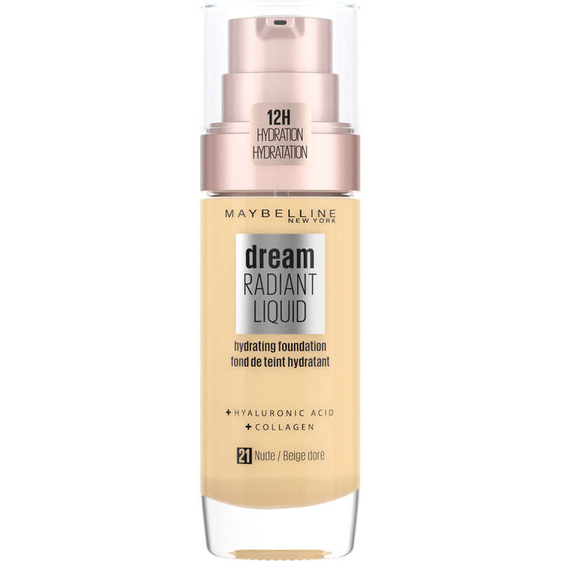 Maybelline Dream Radiant Liquid Foundation 21 Golden Beige 30ml