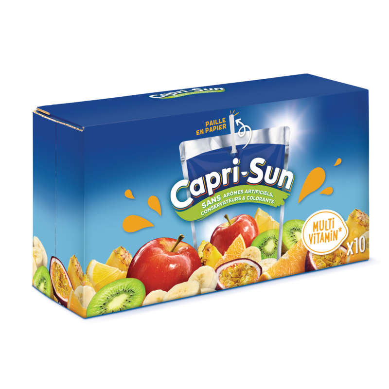 Capri-Sun Multivitamins Pack 10x20cl Pockets