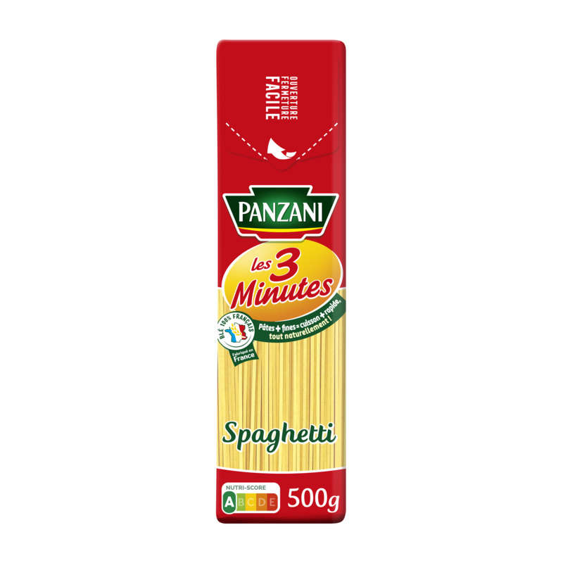 Panzani les 3 minutes Spaghetti 500g Panzani les 3 minutes Spaghetti 500g