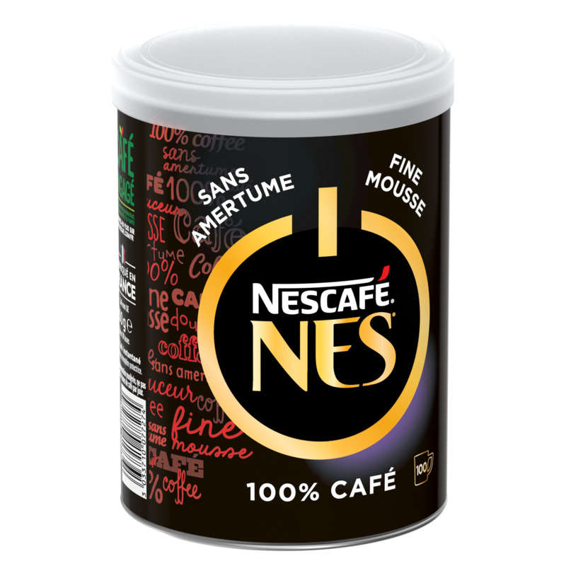 Nescafé Nes Café soluble fine mousse sans amertume 200g Nescafé Nes Café soluble fine mousse sans amertume 200g