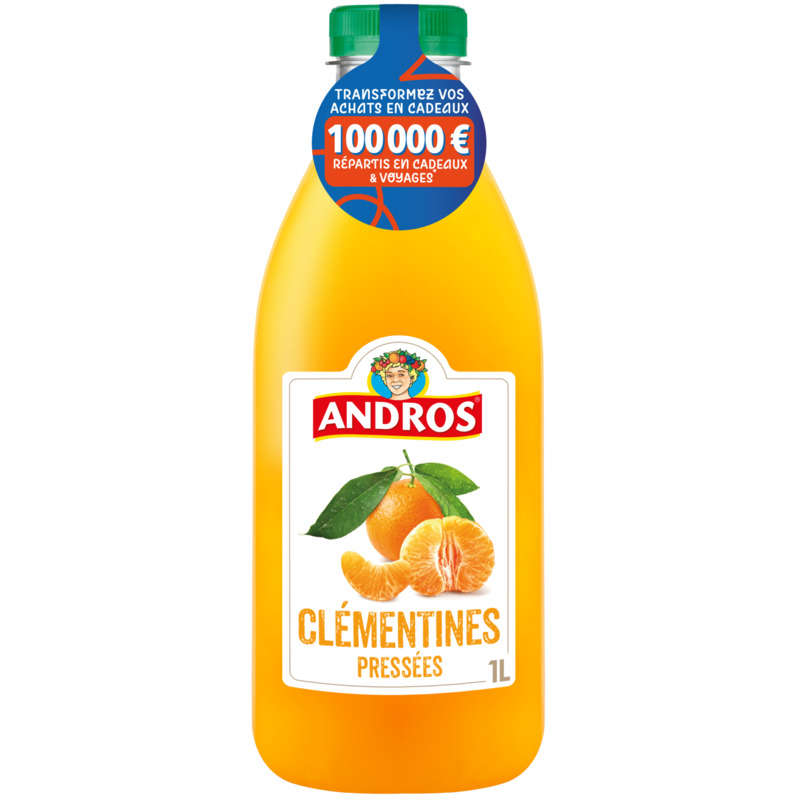 Andros clementine juice 1L bottle