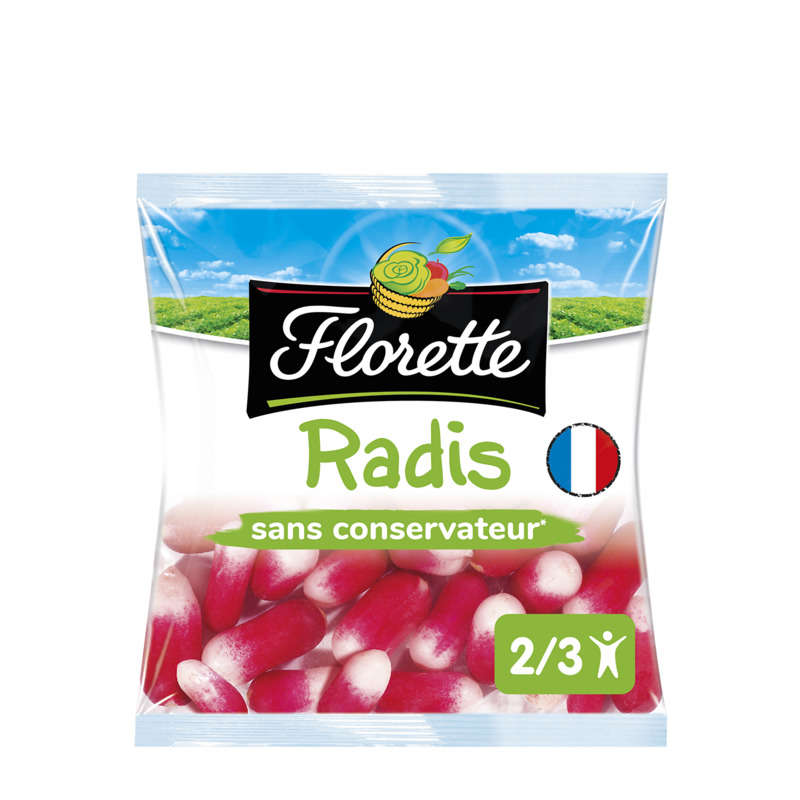 Florette radishes already washed, ready to eat 200g