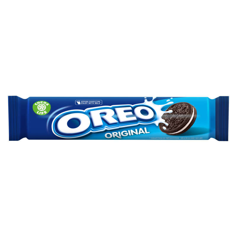 Oreo Original Biscuits fourrés à la Vanille 154g Oreo Original Biscuits fourrés à la Vanille 154g