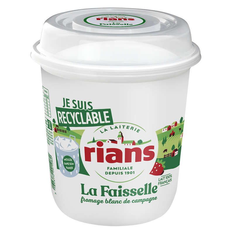 Rians molded curd with a ladle 6% mg 1kg