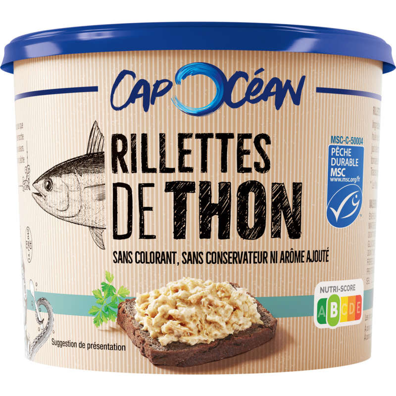 Cap Océan Tuna Rillettes 150g