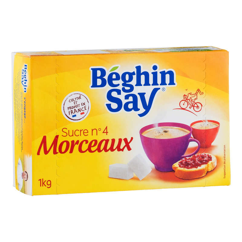 Béghin Say Sucre N°4 En Morceaux 1Kg Béghin Say Sucre N°4 En Morceaux 1Kg