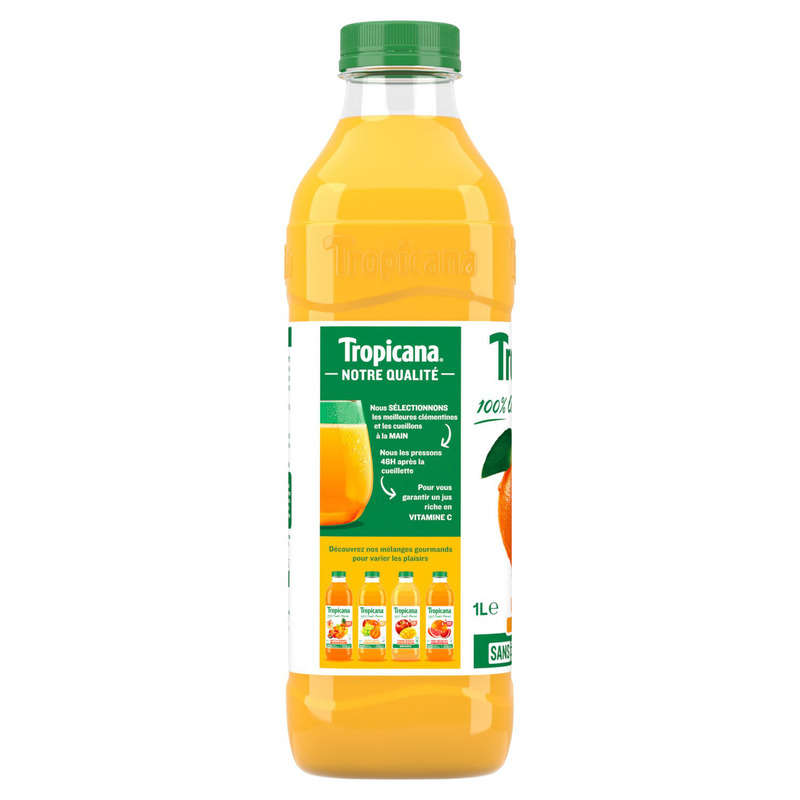 Tropicana Pure Clementine Juice 1L Bottle