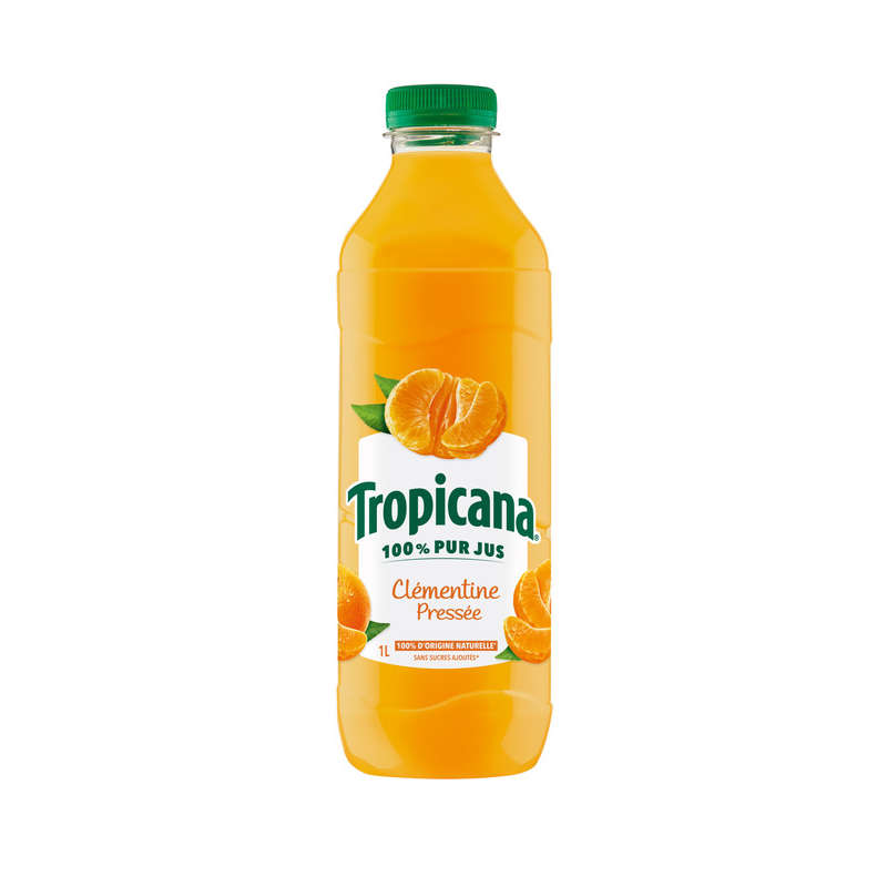 Tropicana Pure Clementine Juice 1L Bottle