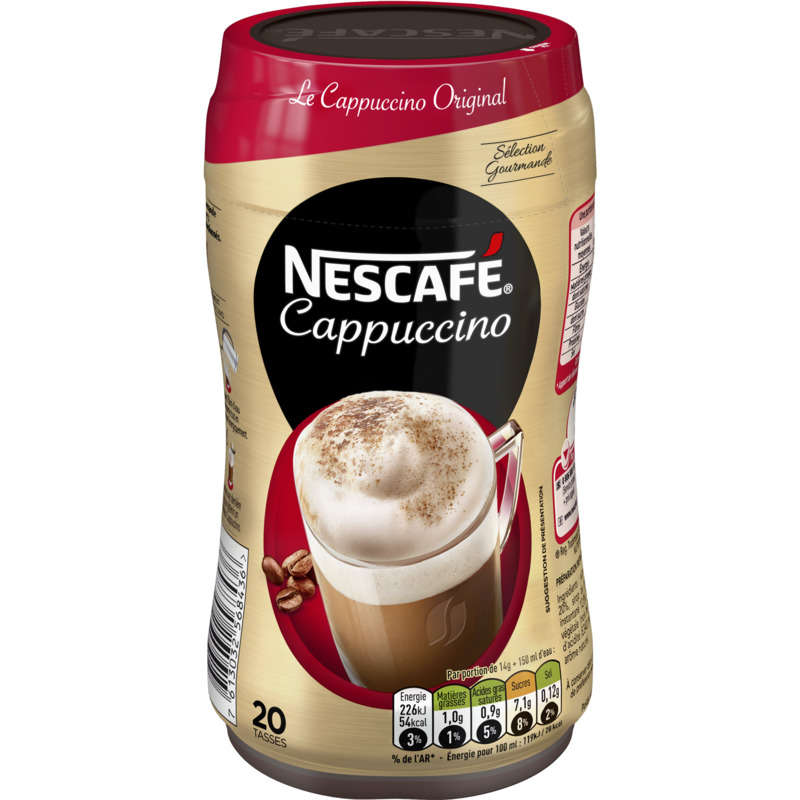 Nescafé Café Soluble Cappuccino 280G Nescafé Café Soluble Cappuccino 280G