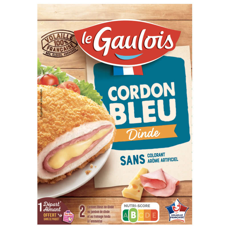 Le Gaulois Cordon Bleu De Dinde X 2 200G Le Gaulois Cordon Bleu De Dinde X 2 200G
