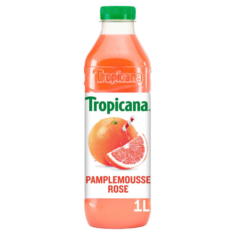 Tropicana Pure Pink Grapefruit Juice 1L Bottle