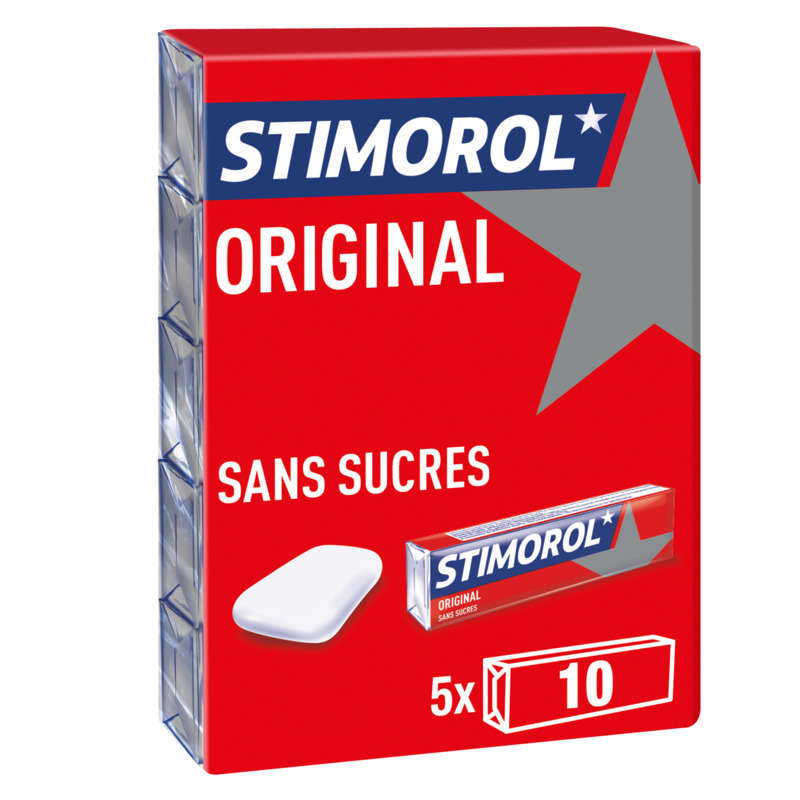 Stimorol Chewing-gum sans sucres 70g Stimorol Chewing-gum sans sucres 70g