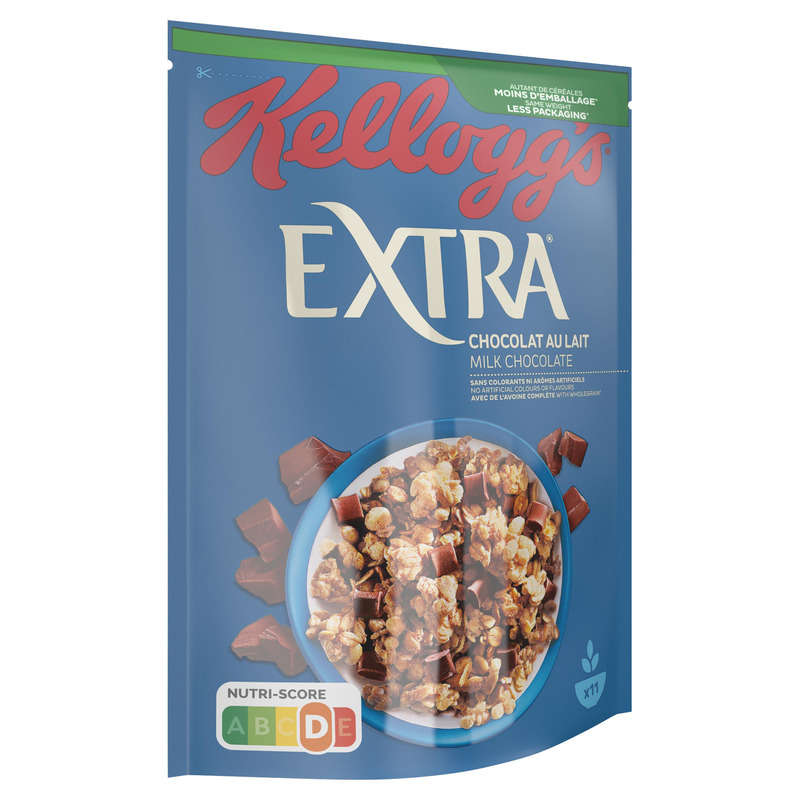 Kellogg's Extra Milk Chocolate Cereal 500g