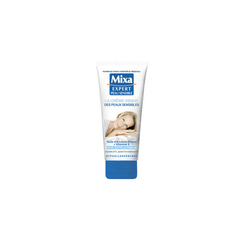 Mixa Crème Visage Hydratante Peaux Sensibles 100ml Mixa Crème Visage Hydratante Peaux Sensibles 100ml