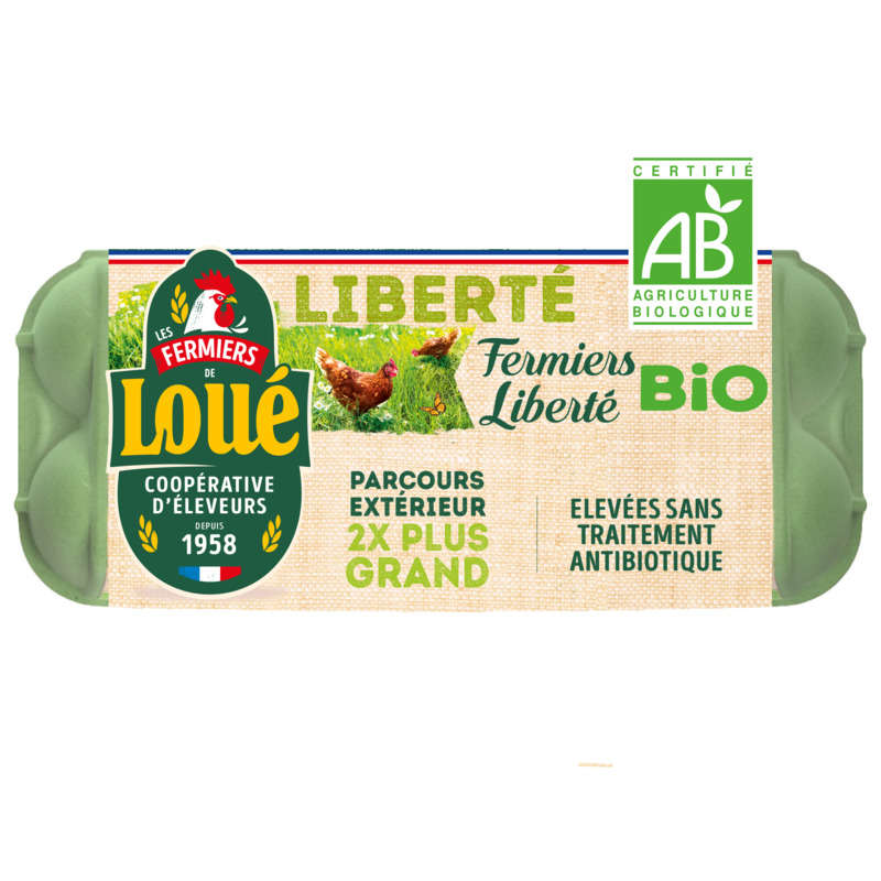 Les Fermiers De Loué Œufs Bio X10 Les Fermiers De Loué Œufs Bio X10