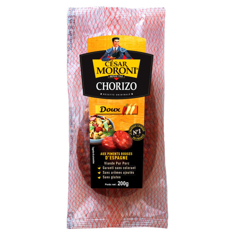 César Moroni Chorizo doux 200g César Moroni Chorizo doux 200g