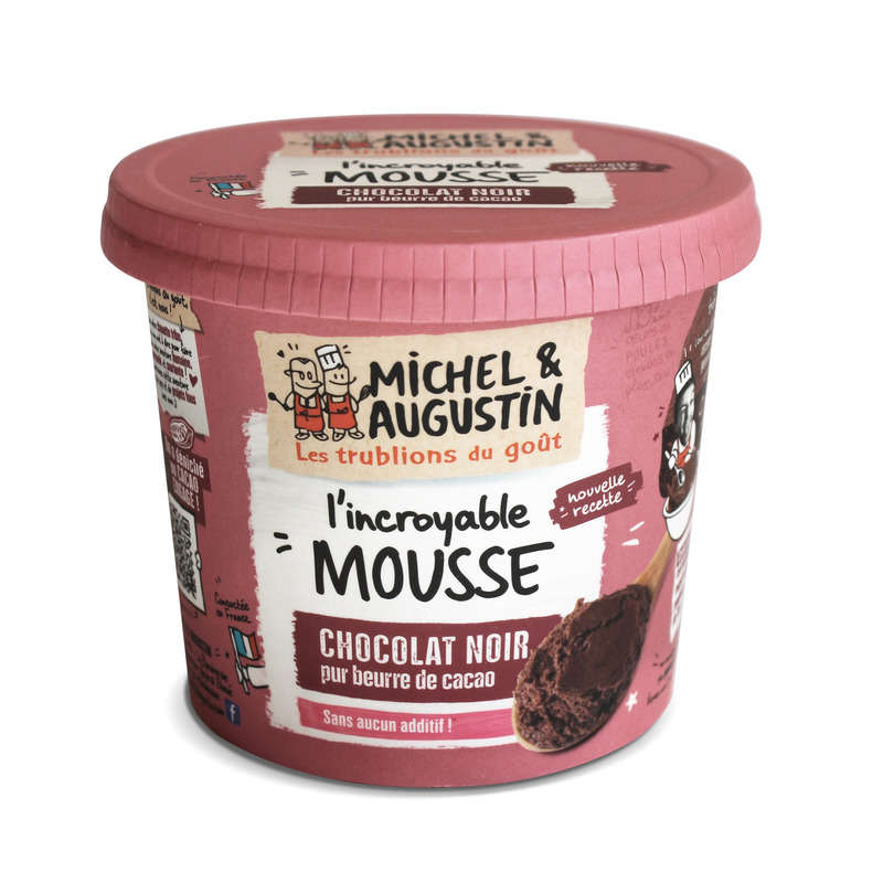 Michel Et Augustin The Incredible Dark Chocolate Mousse 500Ml