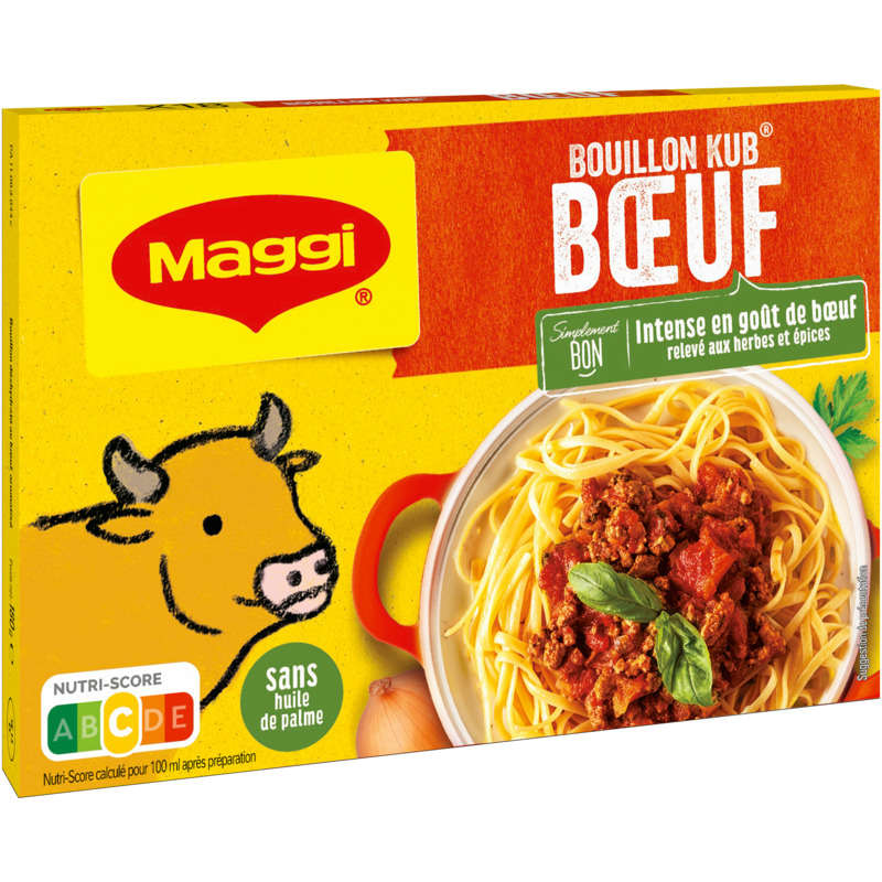 Maggi Bouillon KUB Bœuf 180g Maggi Bouillon KUB Bœuf 180g