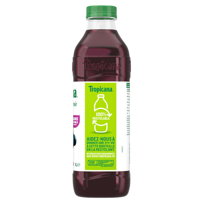 Tropicana Pure Pressed Grape Juice 1L Bottle