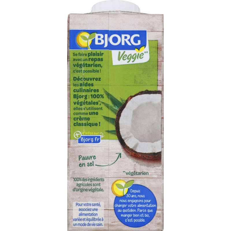 Bjorg Organic fluid coconut milk 200ml