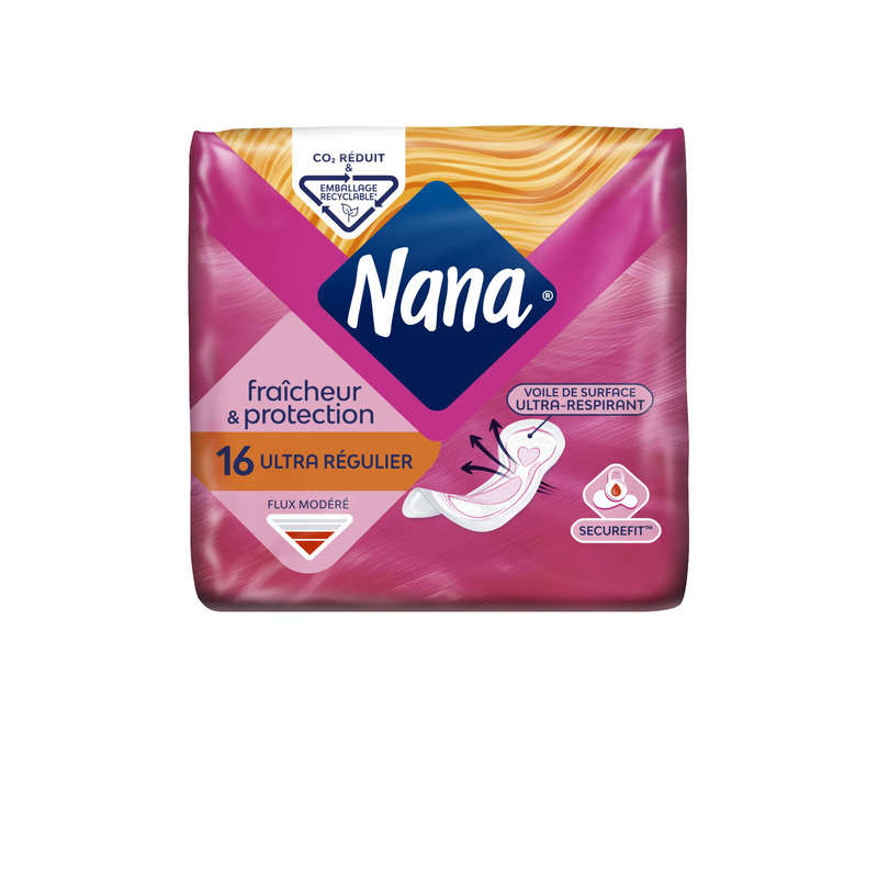 Nana Ultra Normal Sanitary Napkins x16