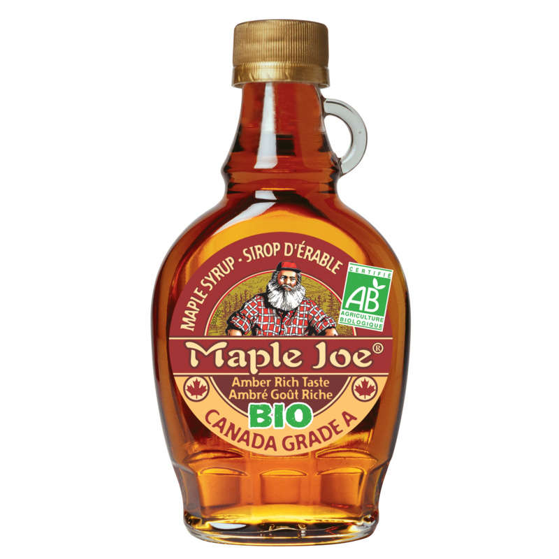 Maple Joe Maple Syrup Organic Bottle 250g