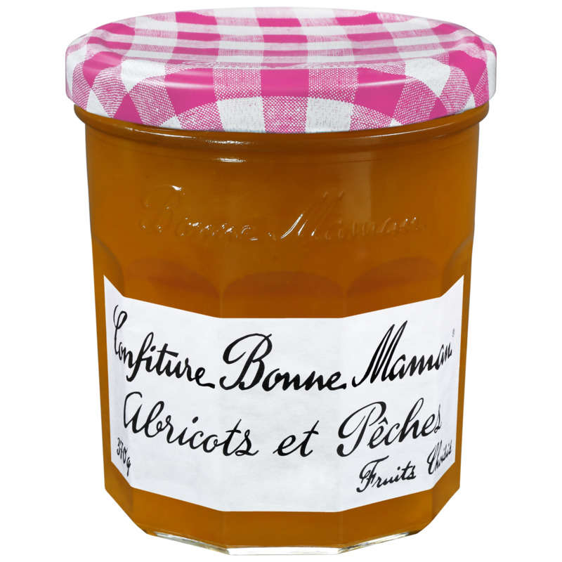 Bonne Maman Apricot and Peach Jam 370g