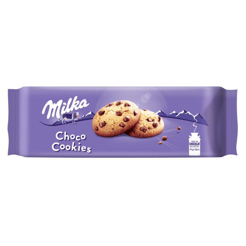 Milka Chocolate Chip Cookies 168g Milka Chocolate Chip Cookies 168g