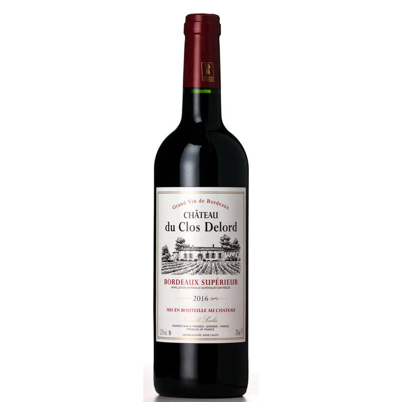 Château du Clos Delord Bordeaux supérieur rouge 75 cl Château du Clos Delord Bordeaux supérieur rouge 75 cl