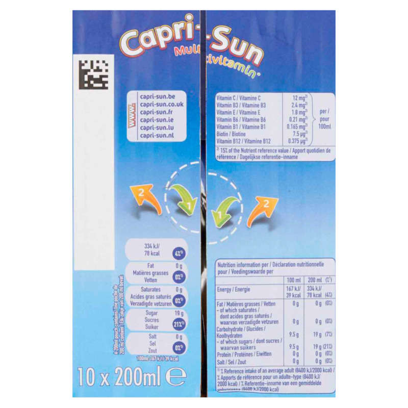 Capri-Sun Capri Sun Multivitamin 20Cl