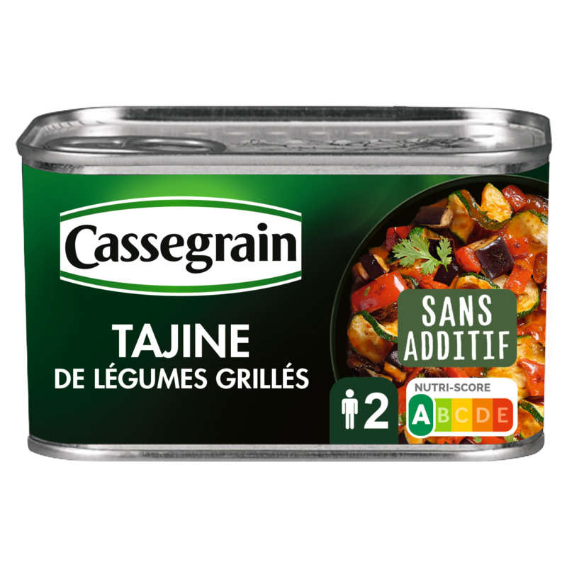 Cassegrain Tajine Grilled Vegetables Coriander and Raisins 375G