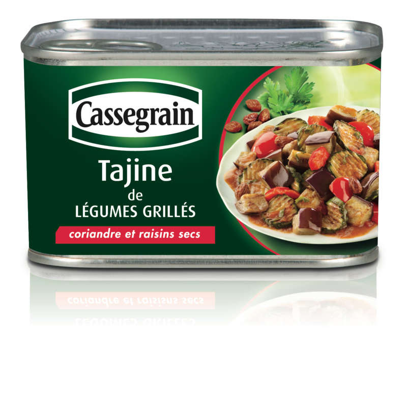Cassegrain Tajine Grilled Vegetables Coriander and Raisins 375G