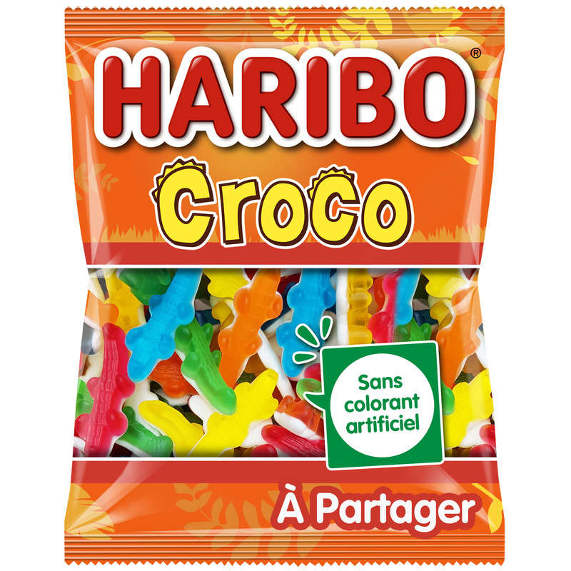 Haribo Bonbons Croco Sachet 280G Haribo Bonbons Croco Sachet 280G