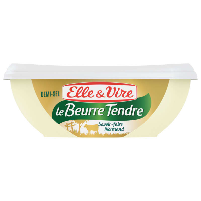 Elle&Vire Soft semi-salted butter 250g