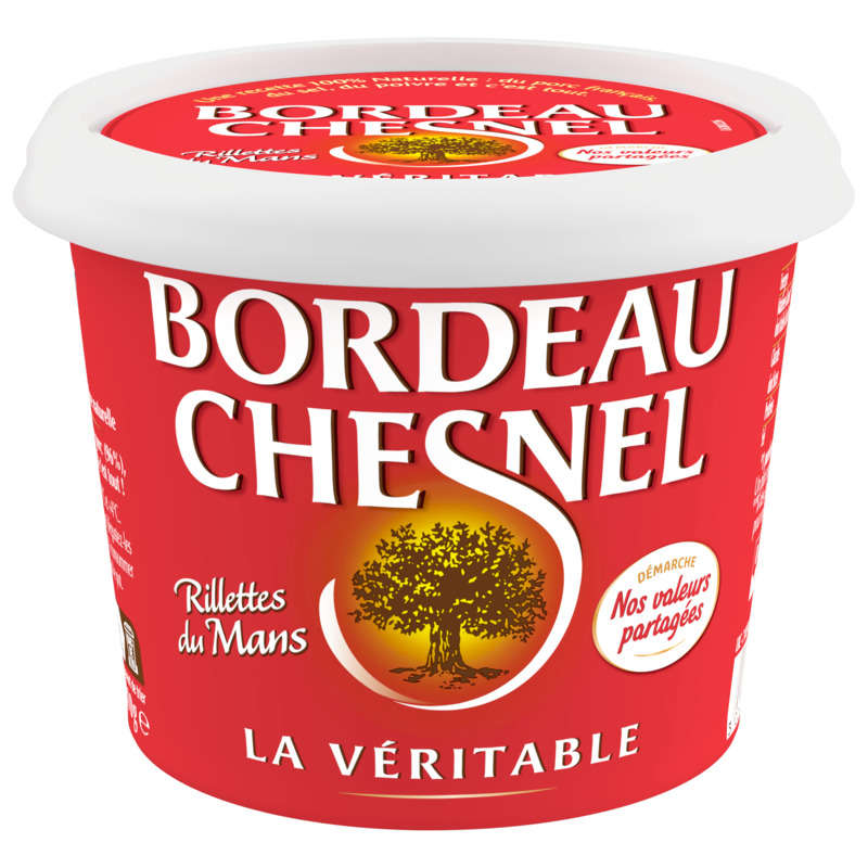Bordeau Chesnel La Véritable Rillettes Du Mans Pur Porc 110G Bordeau Chesnel La Véritable Rillettes Du Mans Pur Porc 110G