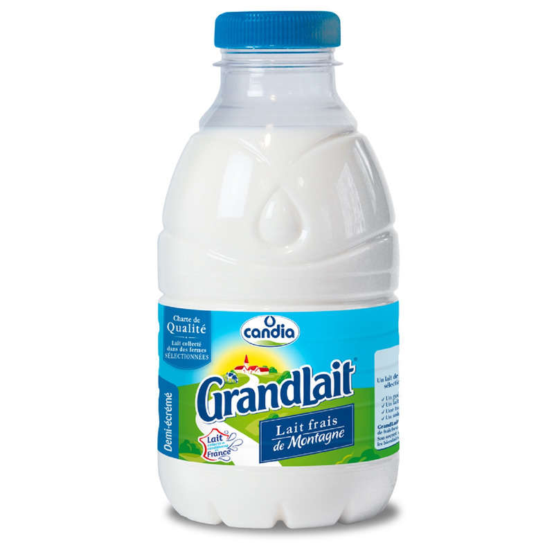 Candia Grandlait lait pasteurisé demi-écrémé 50cl Candia Grandlait lait pasteurisé demi-écrémé 50cl