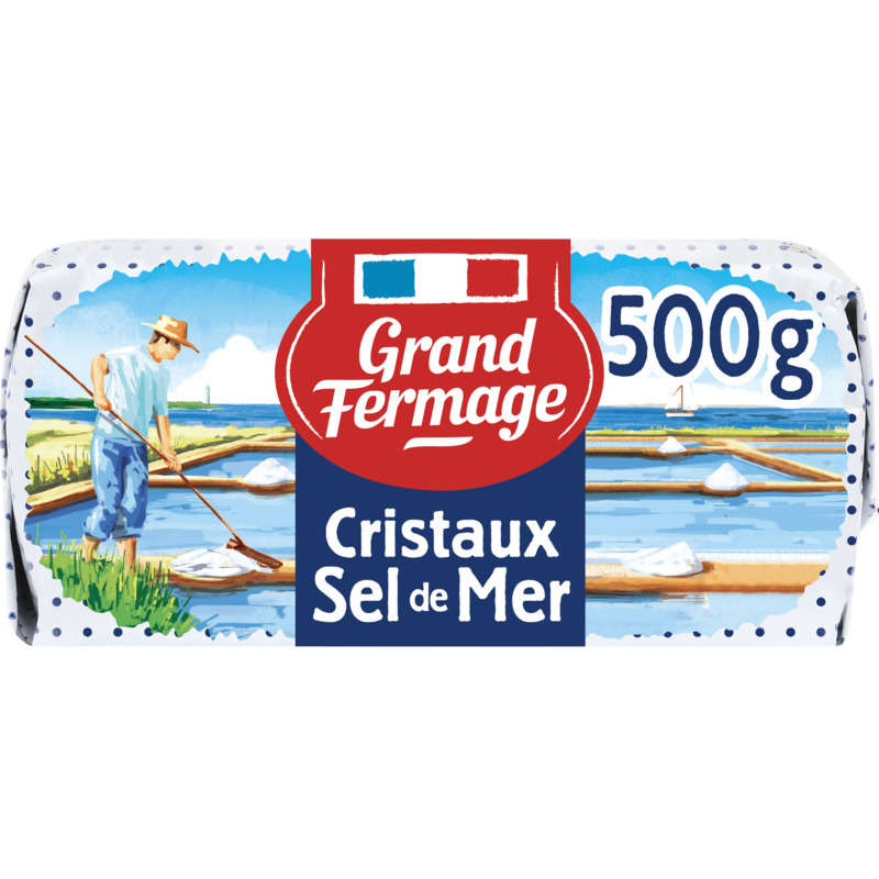 Grand Fermage beurre au sel de Noirmoutier 500g Grand Fermage beurre au sel de Noirmoutier 500g
