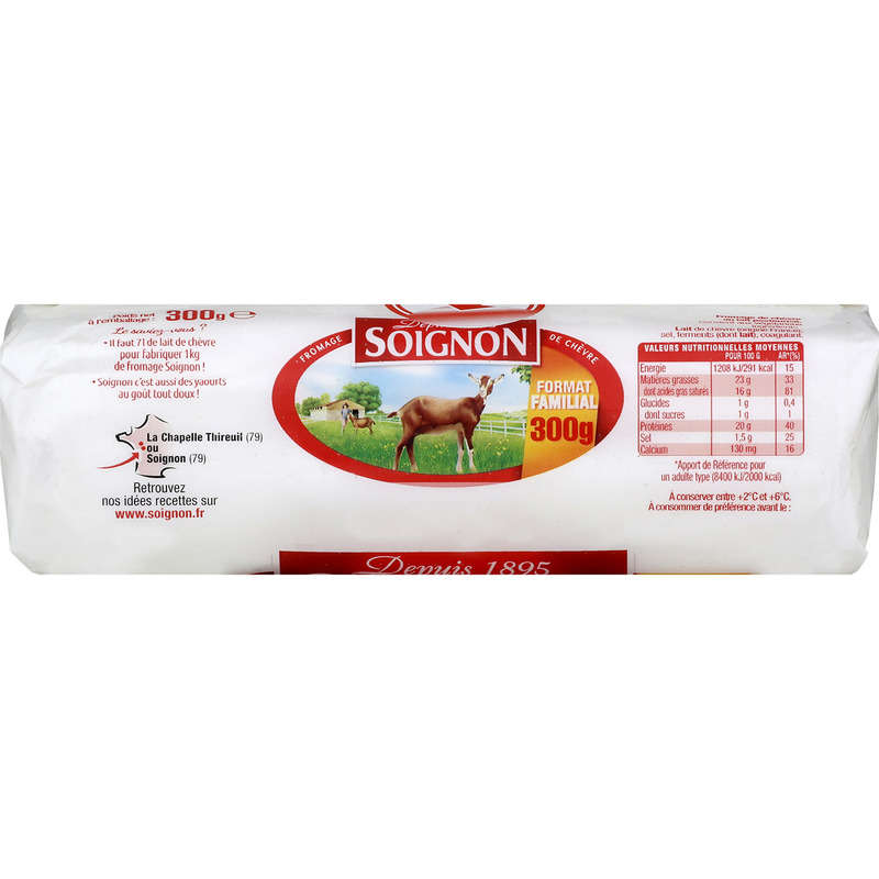 Soignon Sainte Maure Family size 300g